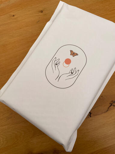 אריזת מעטפה מרופדת, למשלוח התהליך אישה קוונטית